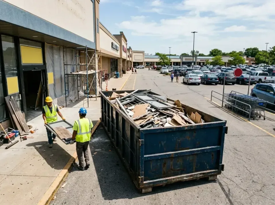 retail-store-renovation-debris-003 — frequently asked questions, Roll-off Dumpster Rentals in Rockwell, AR
